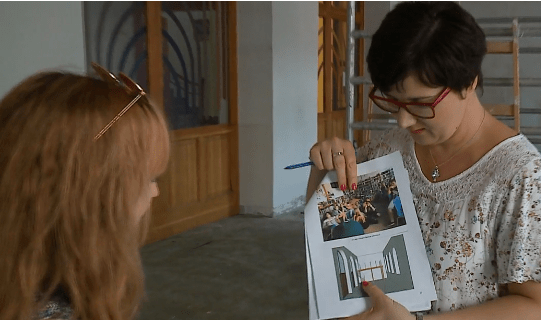 Könyvtár ifjúsági terem felújítás 